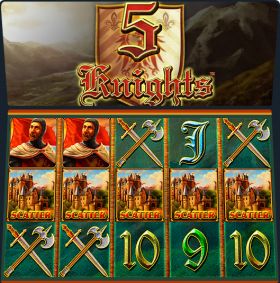 Игровой автомат 5 Knights играть бесплатно Игровой автомат 5 Knights играть бесплатно
