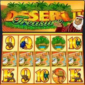 Игровой автомат Desert Treasure II играть бесплатно Игровой автомат Desert Treasure II играть бесплатно