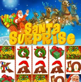 Игровой автомат Santa Surprise играть бесплатно Игровой автомат Santa Surprise играть бесплатно
