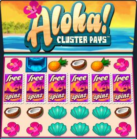 Игровой автомат Aloha Cluster Pays играть бесплатно Игровой автомат Aloha Cluster Pays играть бесплатно