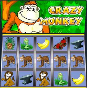 Игровой автомат Crazy Monkey играть бесплатно