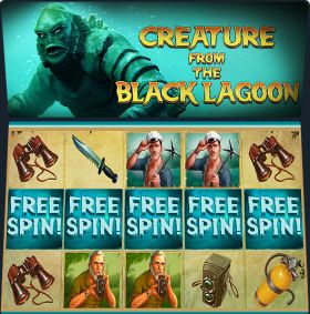 Игровой автомат Creature From The Black Lagoon играть бесплатно Игровой автомат Creature From The Black Lagoon играть бесплатно