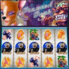 Игровой автомат Diamond Dogs играть бесплатно Игровой автомат Diamond Dogs играть бесплатно