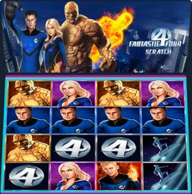 Игровой автомат Fantastic Four Scratch играть бесплатно Игровой автомат Fantastic Four Scratch играть бесплатно