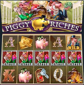 Игровой автомат Piggy Riches играть бесплатно Игровой автомат Piggy Riches играть бесплатно