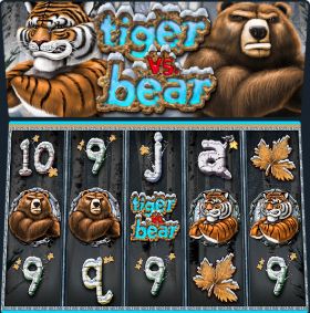 Игровой автомат Tiger vs Bear играть бесплатно Игровой автомат Tiger vs Bear играть бесплатно