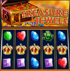 Игровой автомат Treasure Jewels играть бесплатно Игровой автомат Treasure Jewels играть бесплатно