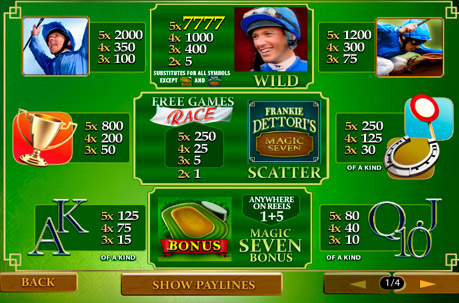 Frankie Dettori’s Magic Seven Frankie Dettori’s Magic Seven