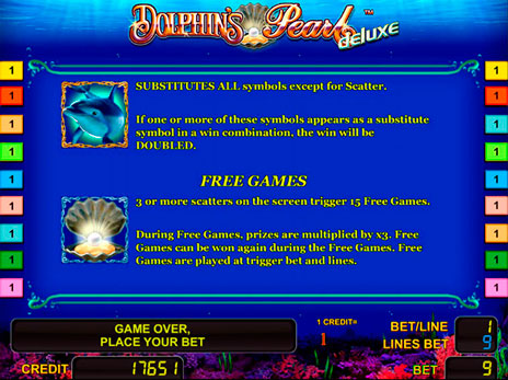 Онлайн автоматы Dolphins Pearl Deluxe описание бесплатных игр