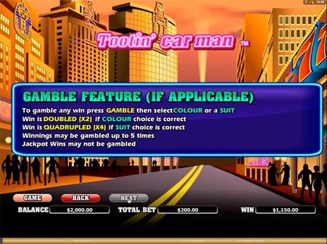 Онлайн автоматы Tootin Car Man описание риск игры