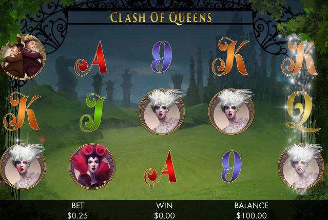 Игровой автомат Clash of the Queens от Genesis Gaming.