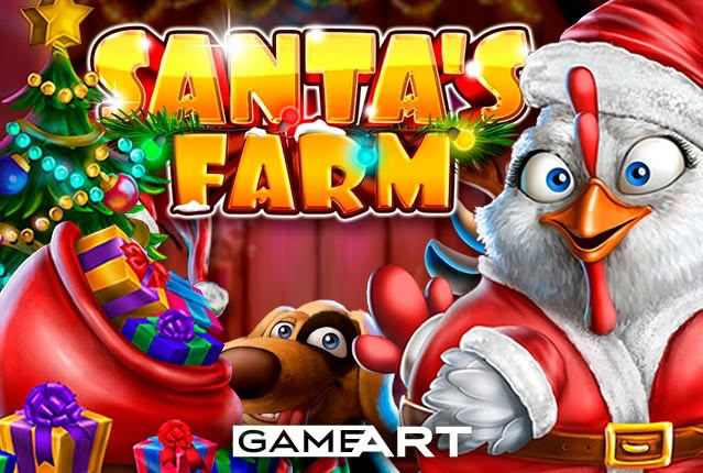Игровой автомат Santa’s Farm от GameArt 