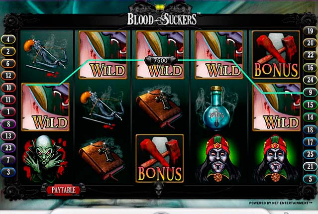 Net Entertainment создает автомат Blood Suckers и приглашает игроков на рандеву с вампиром