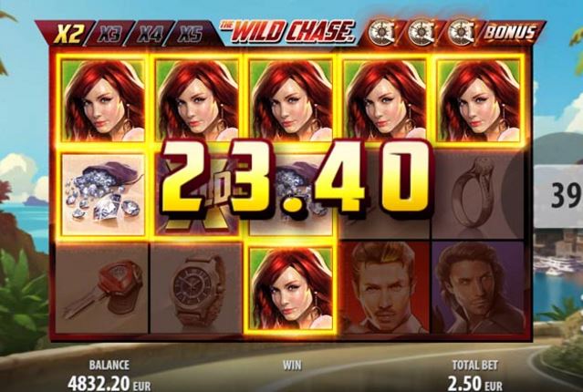 Игровой автомат The Wild Chase от Quickspin.