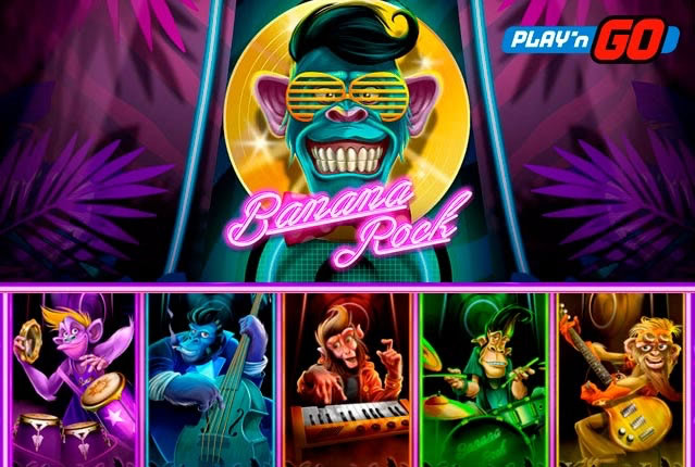 Видеослот Banana Rock от Play'N Go