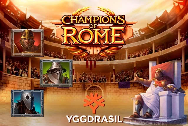 Слот от Yggdrasil Gaming Игровой автомат Champions of Rome от Yggdrasil Gaming
